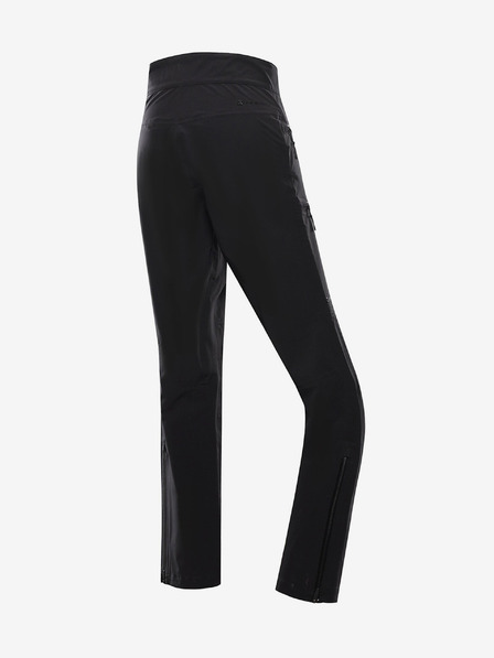 ALPINE PRO Черни дамски панталони с мембрана ALPINE PRO Zoner