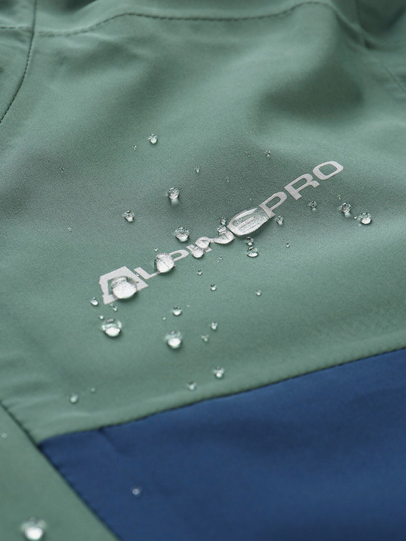 ALPINE PRO Зелено спортно яке за момчета ALPINE PRO Goro