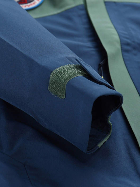 ALPINE PRO Зелено спортно яке за момчета ALPINE PRO Goro