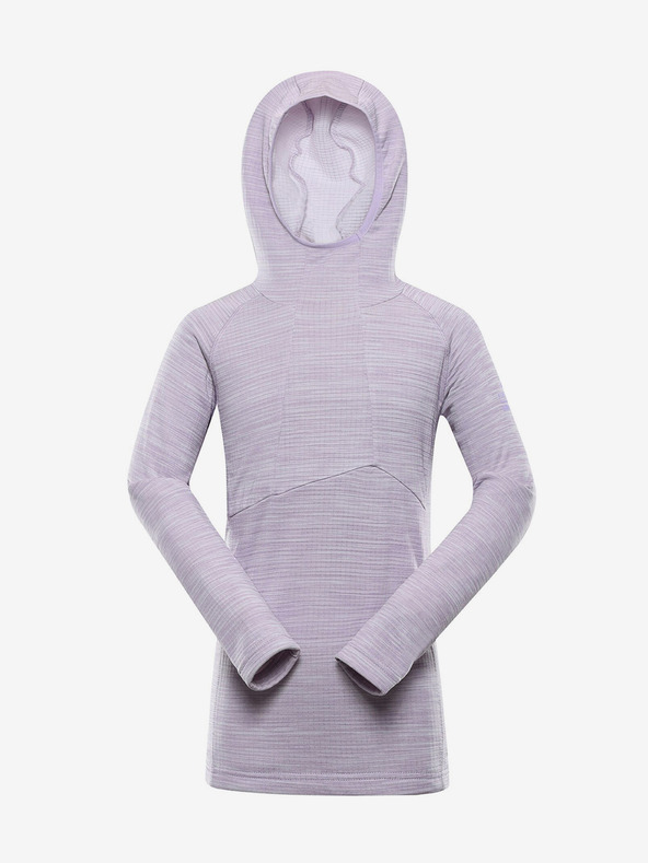 ALPINE PRO Светлолилав функционален суитчър за момичета ALPINE PRO Gorfo