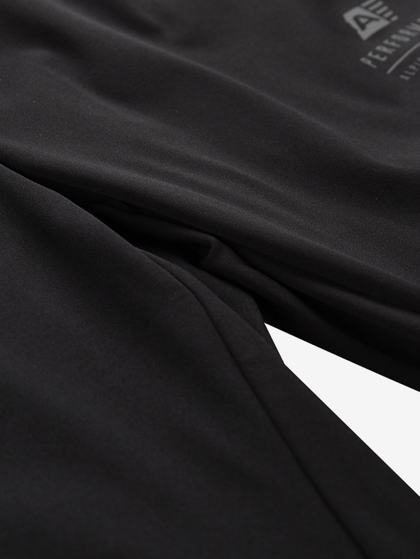 ALPINE PRO Черен мъжки софтшел панталон ALPINE PRO Abar