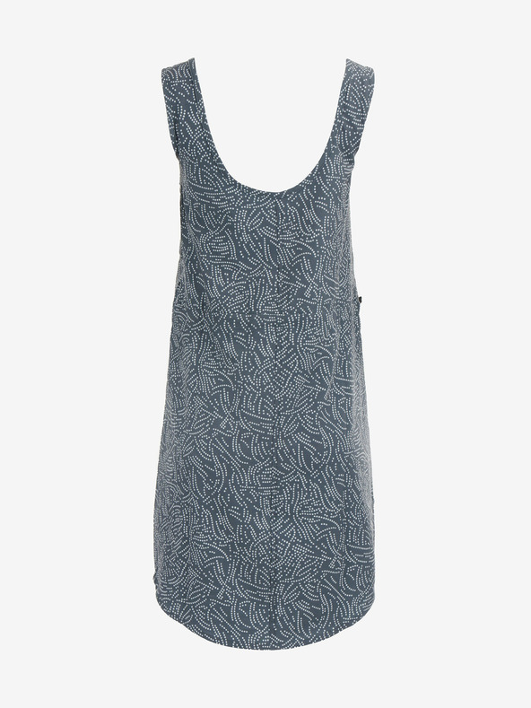 ALPINE PRO Сива дамска шарена рокля ALPINE PRO Cyphera