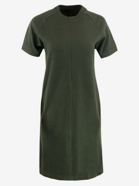 ALPINE PRO Тъмнозелена дамска рокля ALPINE PRO Langa