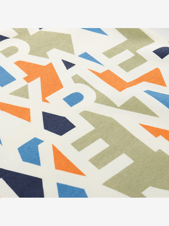 NAX Бежов детски суитшърт с шарка NAX Dermo