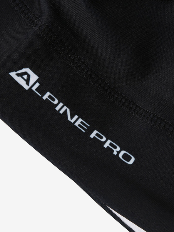 ALPINE PRO Функционална шапка с помпон ALPINE PRO ABERE черна