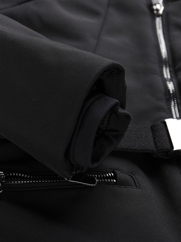 ALPINE PRO Дамско ски яке от софтшел с мембрана ALPINE PRO DOWELA black