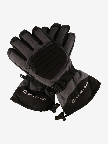 ALPINE PRO Мъжки ръкавици с мембрана ptx ALPINE PRO DERD черни