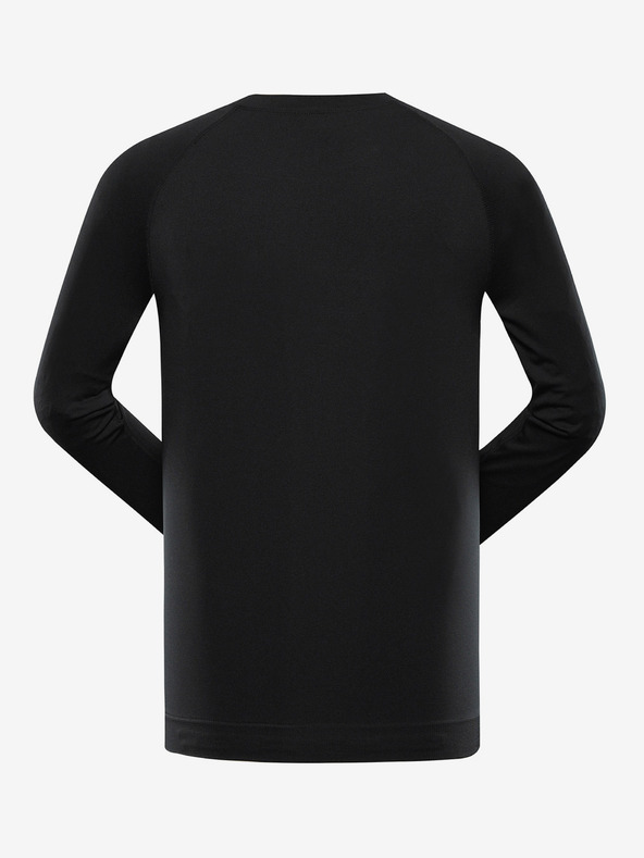 ALPINE PRO Мъжко бързосъхнещо бельо - тениска ALPINE PRO AMBOS черно