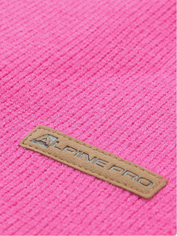 ALPINE PRO Зимен шал ALPINE PRO ESKARNE кармин роза