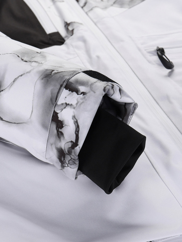 ALPINE PRO Дамско ски яке с ptx мембрана ALPINE PRO UZERA бяло pb