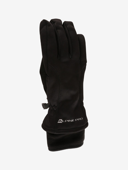 ALPINE PRO Ски ръкавици със софтшел мембрана ALPINE PRO KAHUG