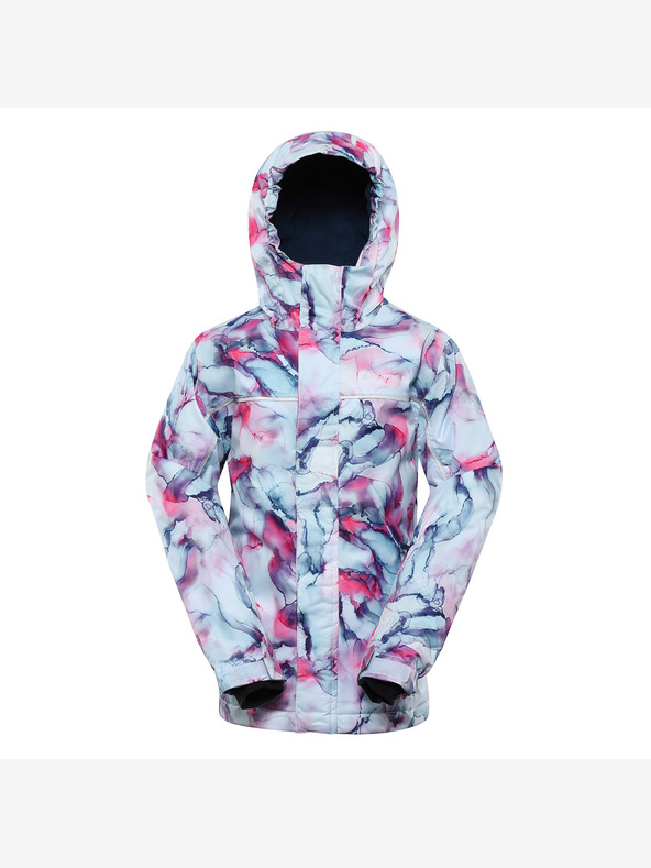 ALPINE PRO Детско ски яке с мембрана ptx ALPINE PRO EDERO аквамарин вариант pb