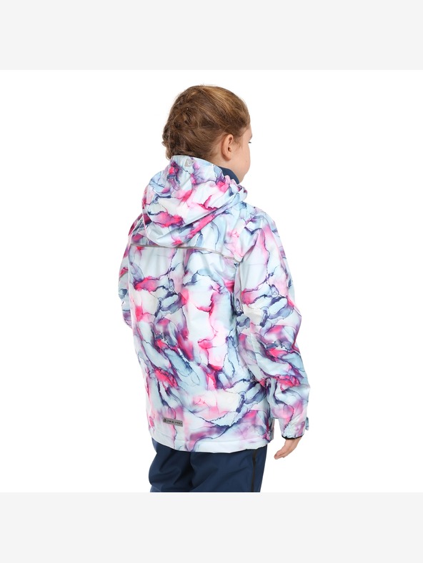 ALPINE PRO Детско ски яке с мембрана ptx ALPINE PRO EDERO аквамарин вариант pb