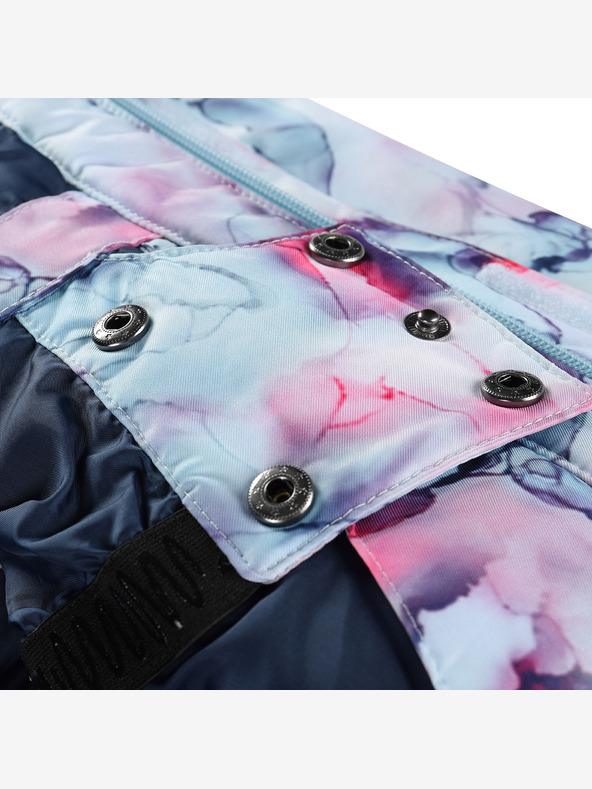 ALPINE PRO Детско ски яке с мембрана ptx ALPINE PRO EDERO аквамарин вариант pb