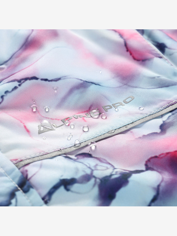 ALPINE PRO Детско ски яке с мембрана ptx ALPINE PRO EDERO аквамарин вариант pb