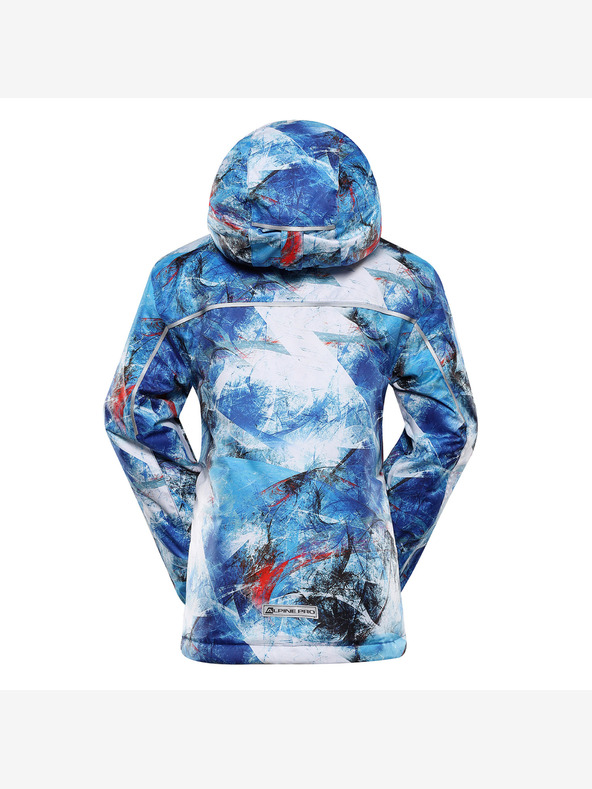 ALPINE PRO Детско ски яке с мембрана за сняг от ptx ALPINE PRO KIWERO синьо астра вариант pb