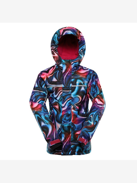 ALPINE PRO Детско ски яке с мембрана от ptx сняг ALPINE PRO KIWERO вариант vivacious бр