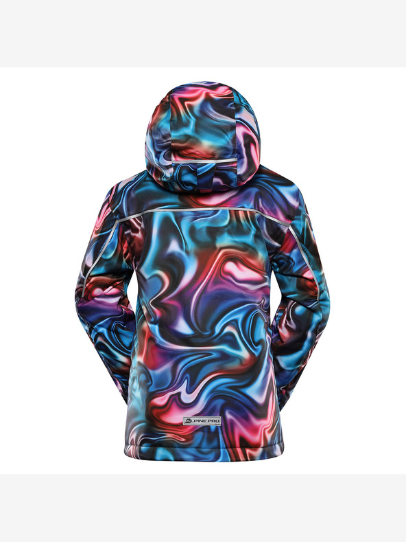 ALPINE PRO Детско ски яке с мембрана от ptx сняг ALPINE PRO KIWERO вариант vivacious бр