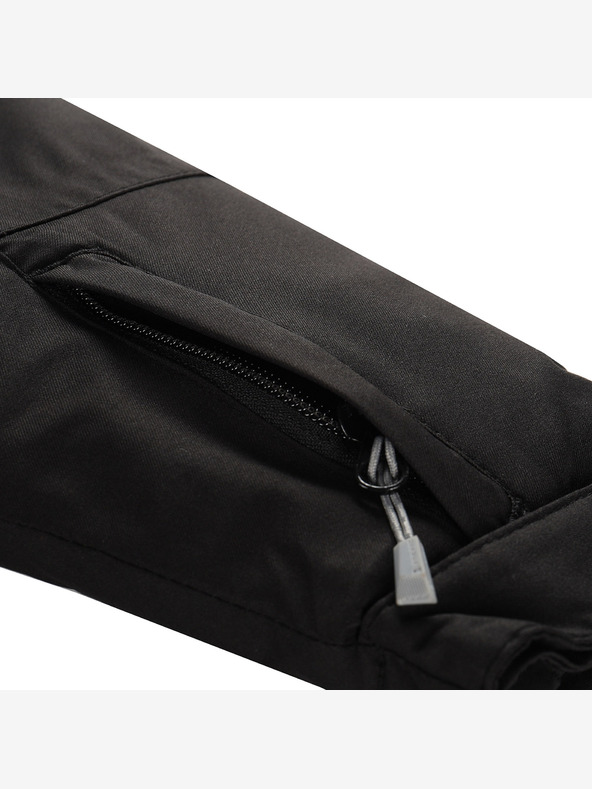 ALPINE PRO Детско ски яке с мембрана за сняг от ptx ALPINE PRO COMEDO черно