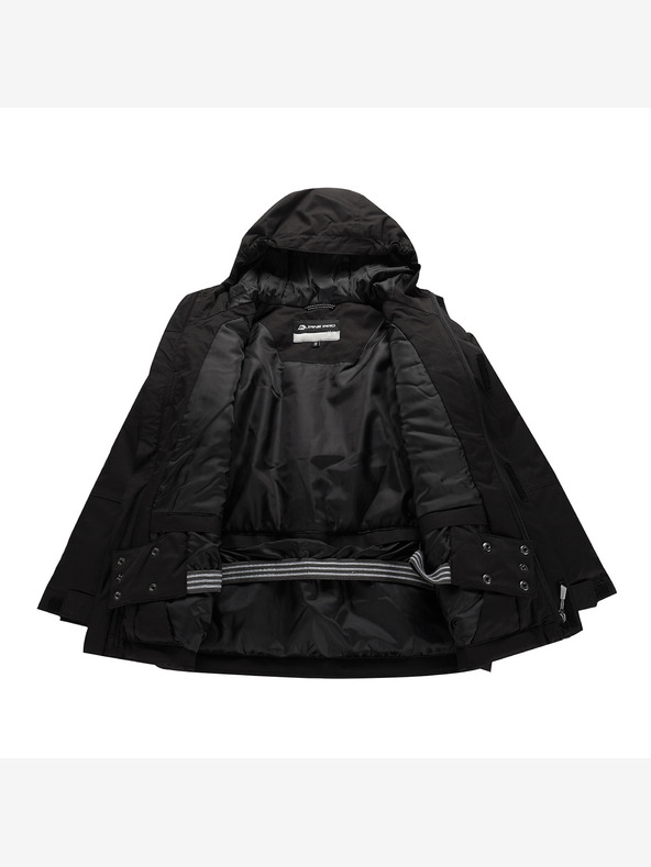 ALPINE PRO Детско ски яке с мембрана за сняг от ptx ALPINE PRO COMEDO черно