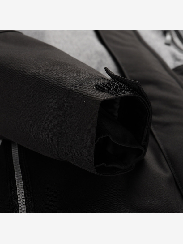 ALPINE PRO Детско ски яке с мембрана за сняг от ptx ALPINE PRO COMEDO черно