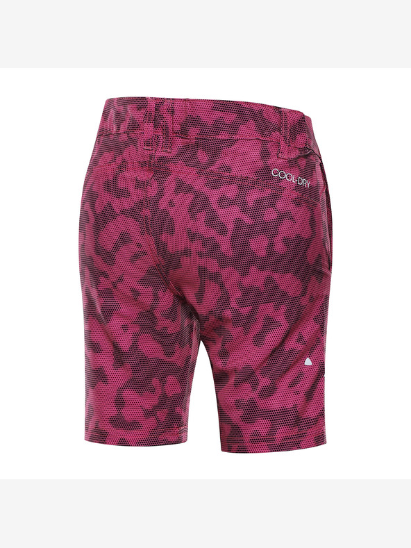 ALPINE PRO Детски бързосъхнещи софтшел шорти ALPINE PRO TRENTO 2 магента вариант па