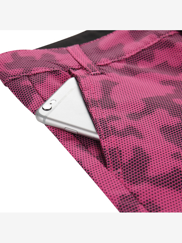 ALPINE PRO Детски бързосъхнещи софтшел шорти ALPINE PRO TRENTO 2 магента вариант па