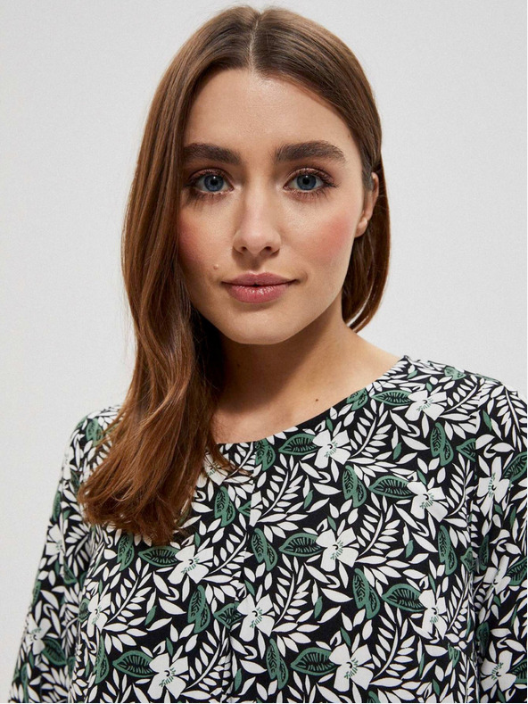 Moodo Обикновена риза от вискоза Moodo