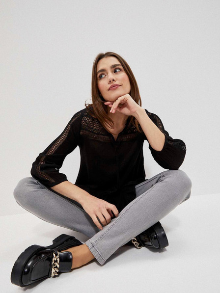 Moodo Риза с флорален принт Moodo