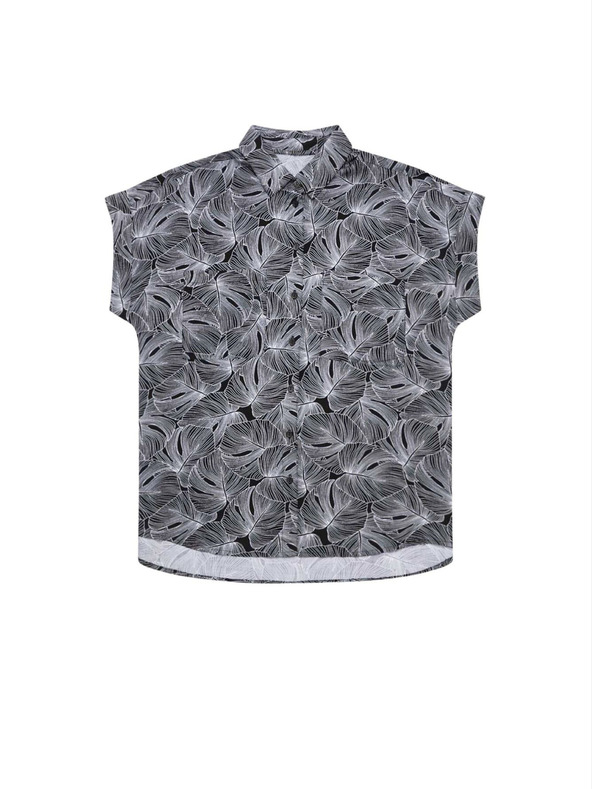 Moodo Блуза с накъсани ръкави Moodo