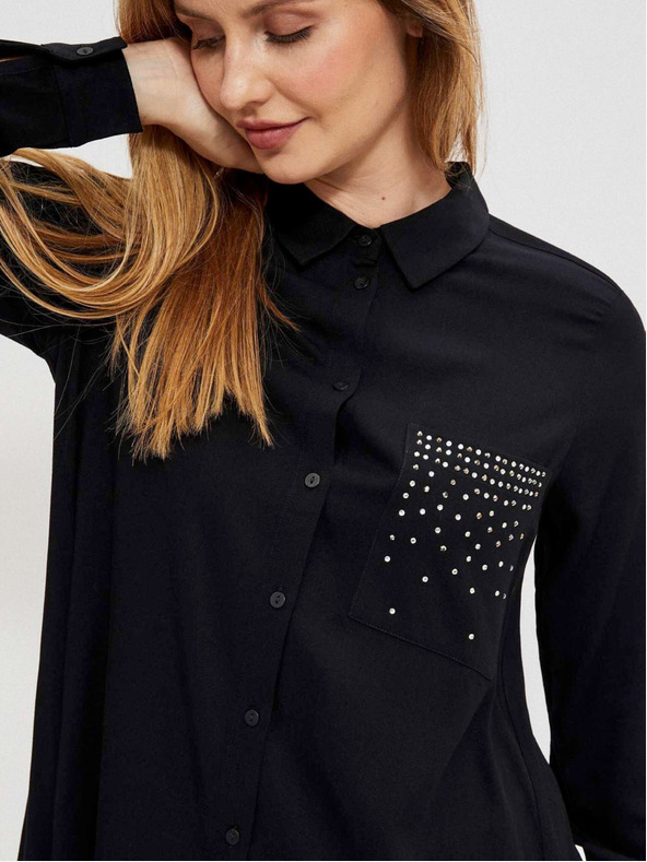 Moodo Блуза с украса Moodo