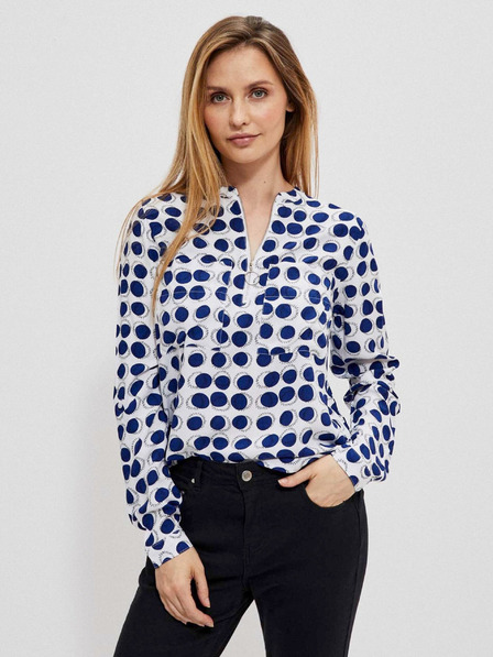 Moodo Блуза с шарка Moodo