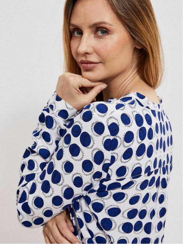 Moodo Блуза с шарка Moodo