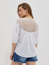 Moodo Бяла дамска блуза Moodo