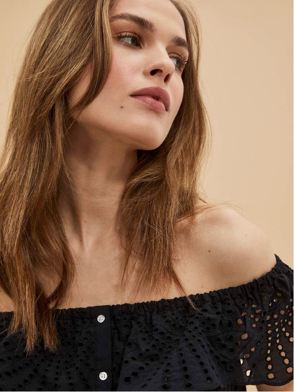 Moodo Черен дамски топ Moodo