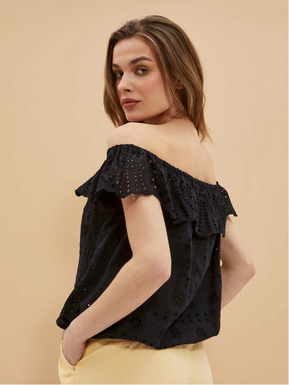 Moodo Черен дамски топ Moodo