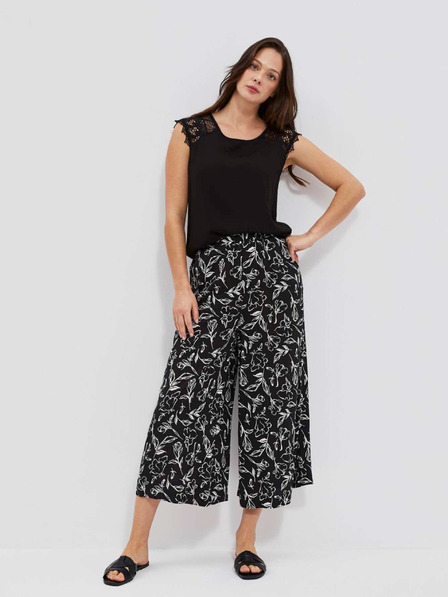 Moodo Черна дамска дълга рокля Moodo