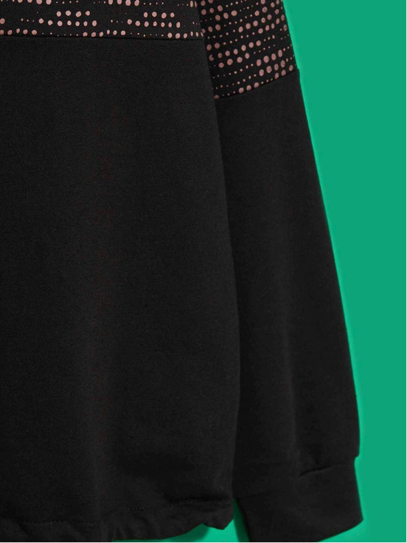 Moodo Черен дамски суитчър Moodo