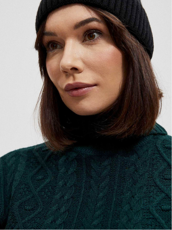 Moodo Черна дамска шапка Moodo