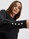 Moodo Черна дамска блуза Moodo