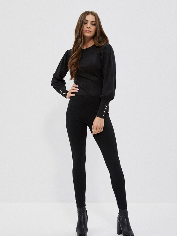 Moodo Черна дамска блуза Moodo