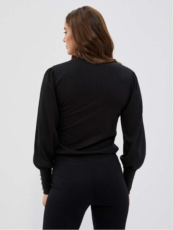 Moodo Черна дамска блуза Moodo