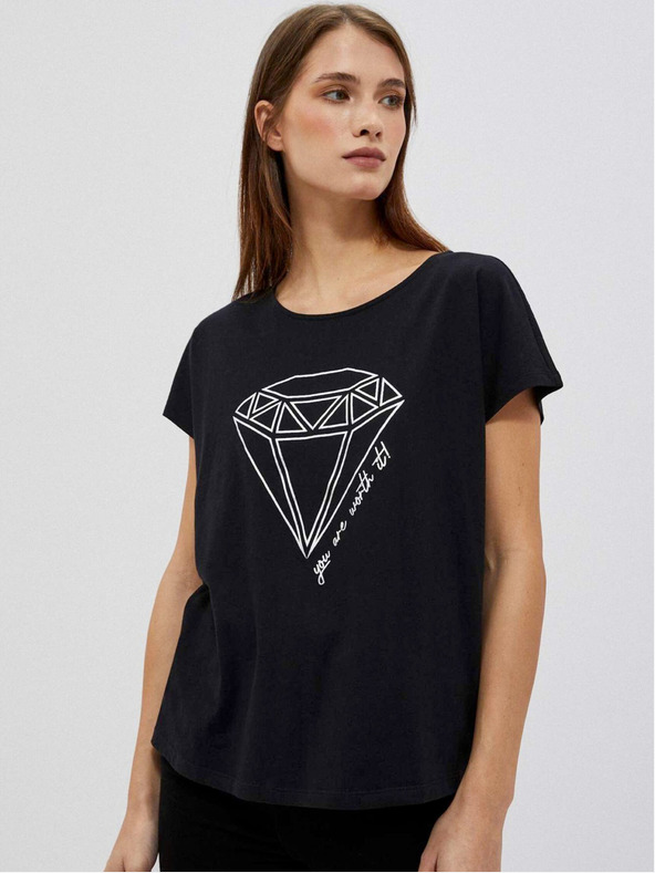 Moodo Черна дамска дълга рокля Moodo