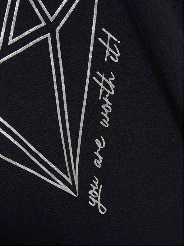 Moodo Черна дамска дълга рокля Moodo