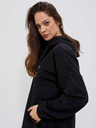 Moodo Черна дамска блуза с качулка Moodo