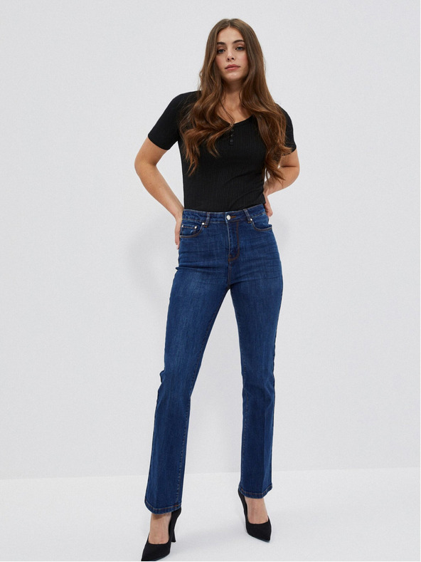 Moodo Черна дамска дълга рокля Moodo