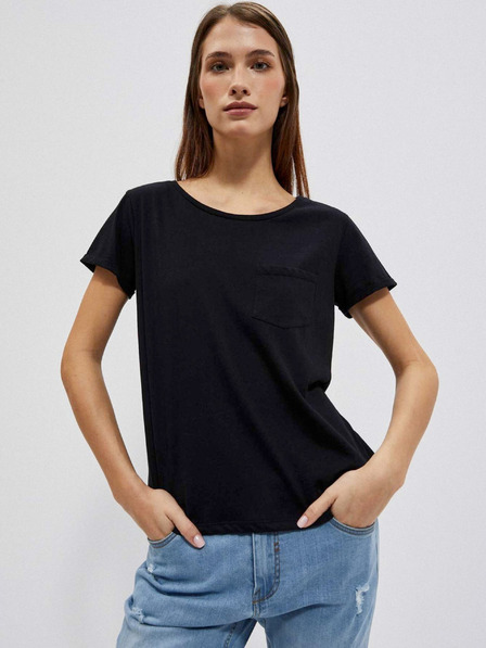 Moodo Черна дамска дълга рокля Moodo