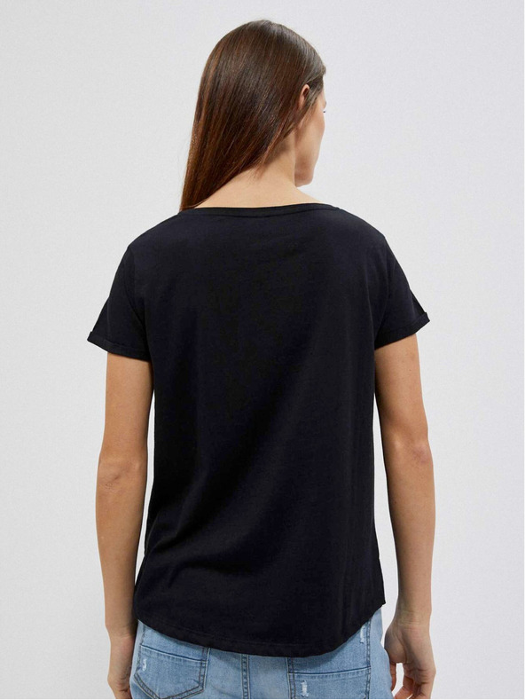 Moodo Черна дамска дълга рокля Moodo