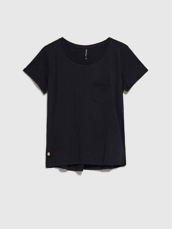 Moodo Черна дамска дълга рокля Moodo