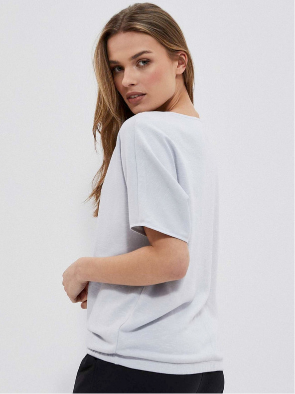 Moodo Сив дамски суитчър Moodo